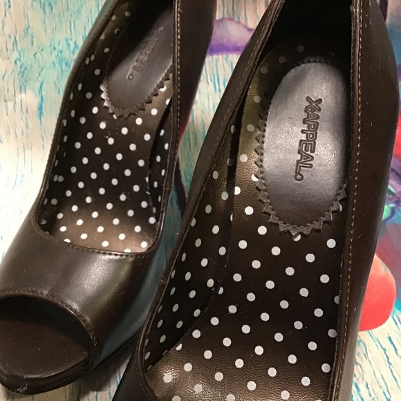 Classic brown heels by xappeal - Picture 3 of 5